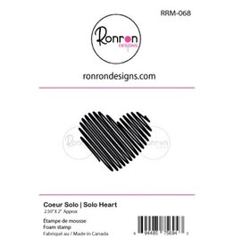 RONRON DESIGNS RONRON DESIGNS COEUR SOLO FOAM STAMP