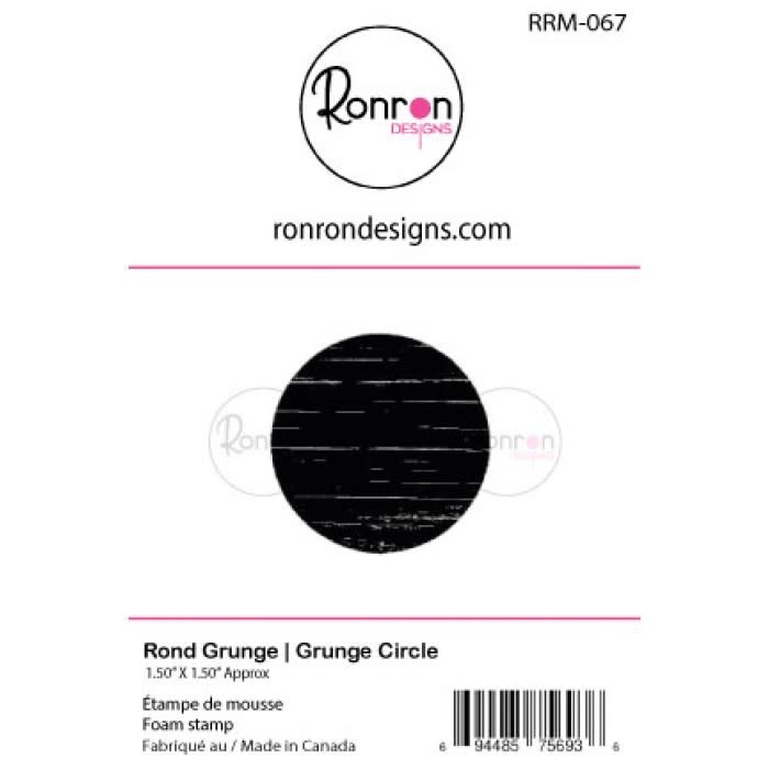 RONRON DESIGNS RONRON DESIGNS ROND GRUNGE FOAM STAMP