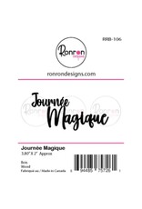 RONRON DESIGNS RONRON DESIGNS JOURNÉE MAGIQUE WOOD PIECES