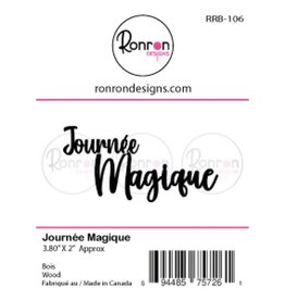 RONRON DESIGNS RONRON DESIGNS JOURNÉE MAGIQUE WOOD PIECES