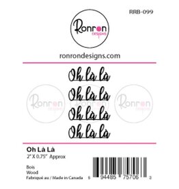 RONRON DESIGNS RONRON DESIGNS OH LÀ LÀ WOOD PIECES