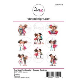 RONRON DESIGNS RONRON DESIGNS SORTIES EN COUPLE TOPPERS