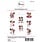 RONRON DESIGNS RONRON DESIGNS SORTIES EN COUPLE TOPPERS