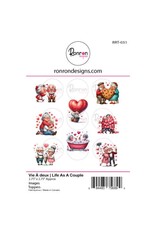 RONRON DESIGNS RONRON DESIGNS VIE À DEUX TOPPERS