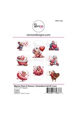 RONRON DESIGNS RONRON DESIGNS MAMIE PLEIN D'AMOUR TOPPERS