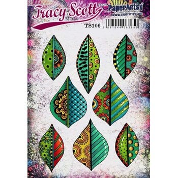 PAPER ARTSY PAPER ARTSY TRACY SCOTT TS106 CLING STAMP SET