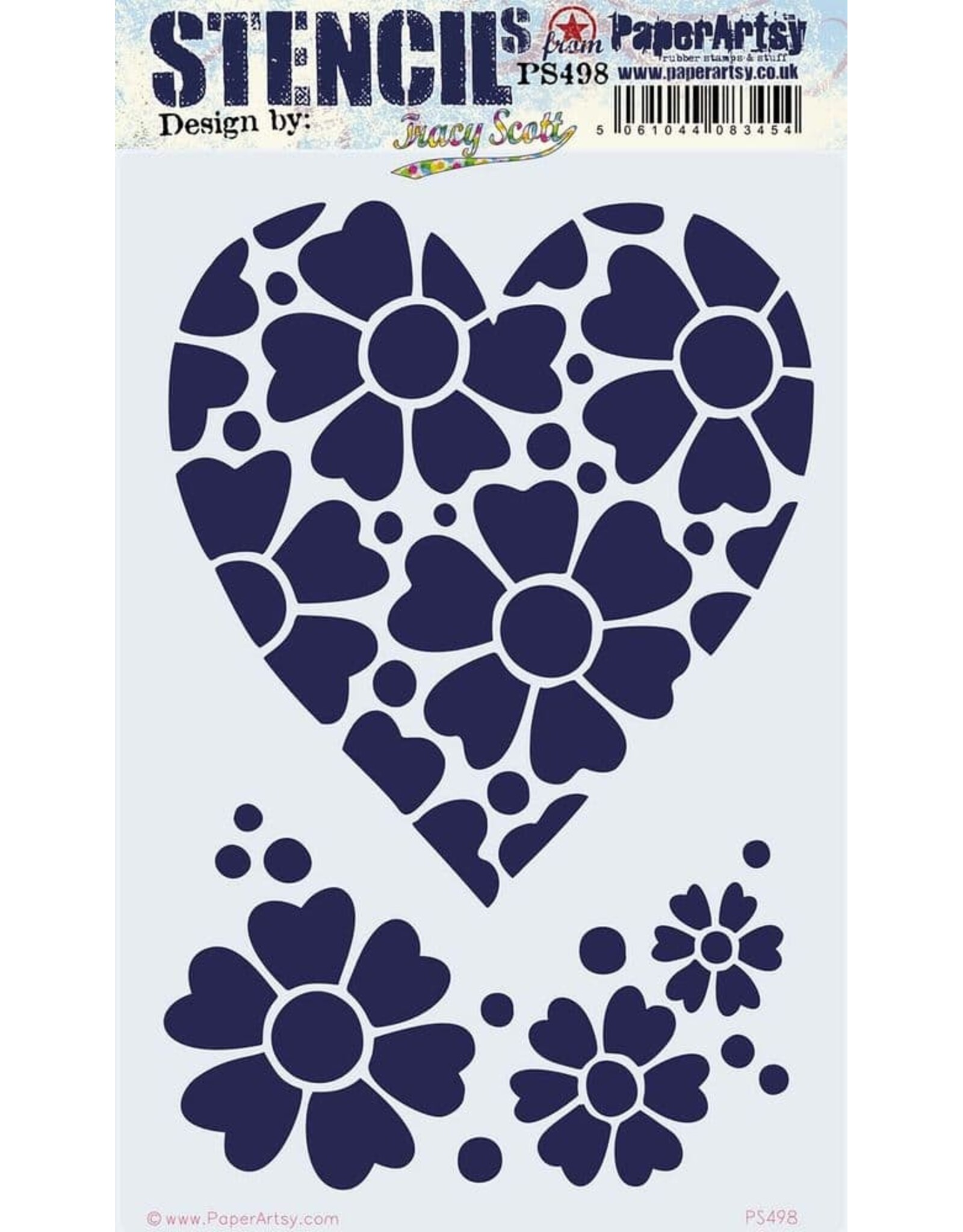 PAPER ARTSY PAPER ARTSY TRACY SCOTT PS498 STENCIL