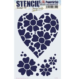 PAPER ARTSY PAPER ARTSY TRACY SCOTT PS498 STENCIL