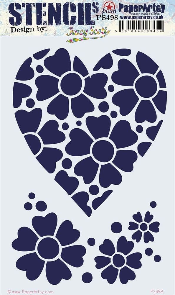 PAPER ARTSY PAPER ARTSY TRACY SCOTT PS498 STENCIL
