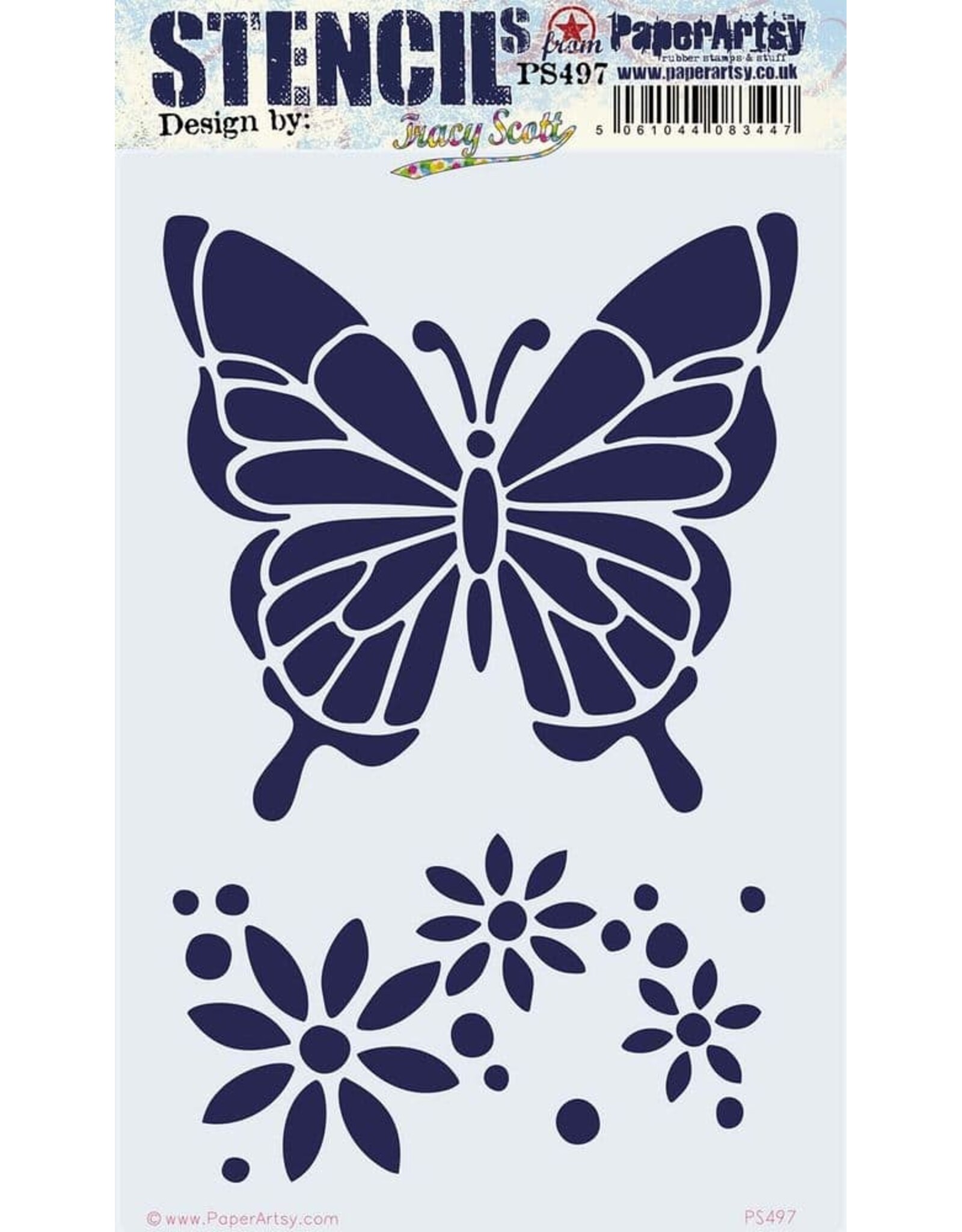 PAPER ARTSY PAPER ARTSY TRACY SCOTT PS497 STENCIL