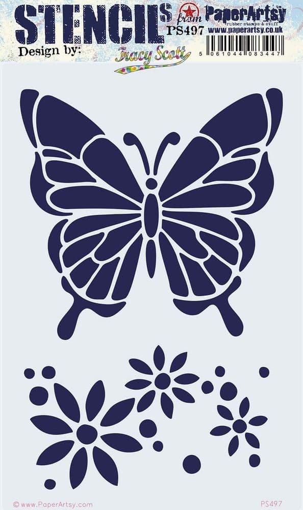 PAPER ARTSY PAPER ARTSY TRACY SCOTT PS497 STENCIL