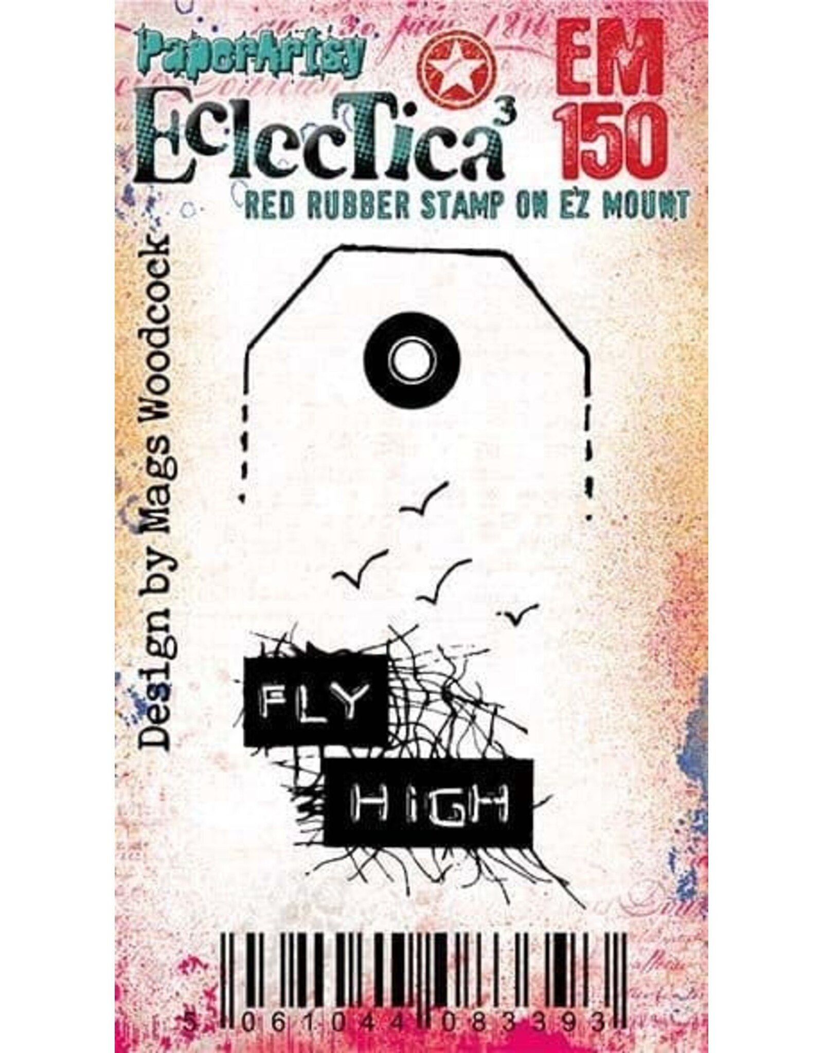 PAPER ARTSY PAPER ARTSY MAGS WOODCOCK ECLECTICA EM150 MINI CLING STAMP
