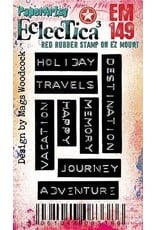 PAPER ARTSY PAPER ARTSY MAGS WOODCOCK ECLECTICA EM149 MINI CLING STAMP