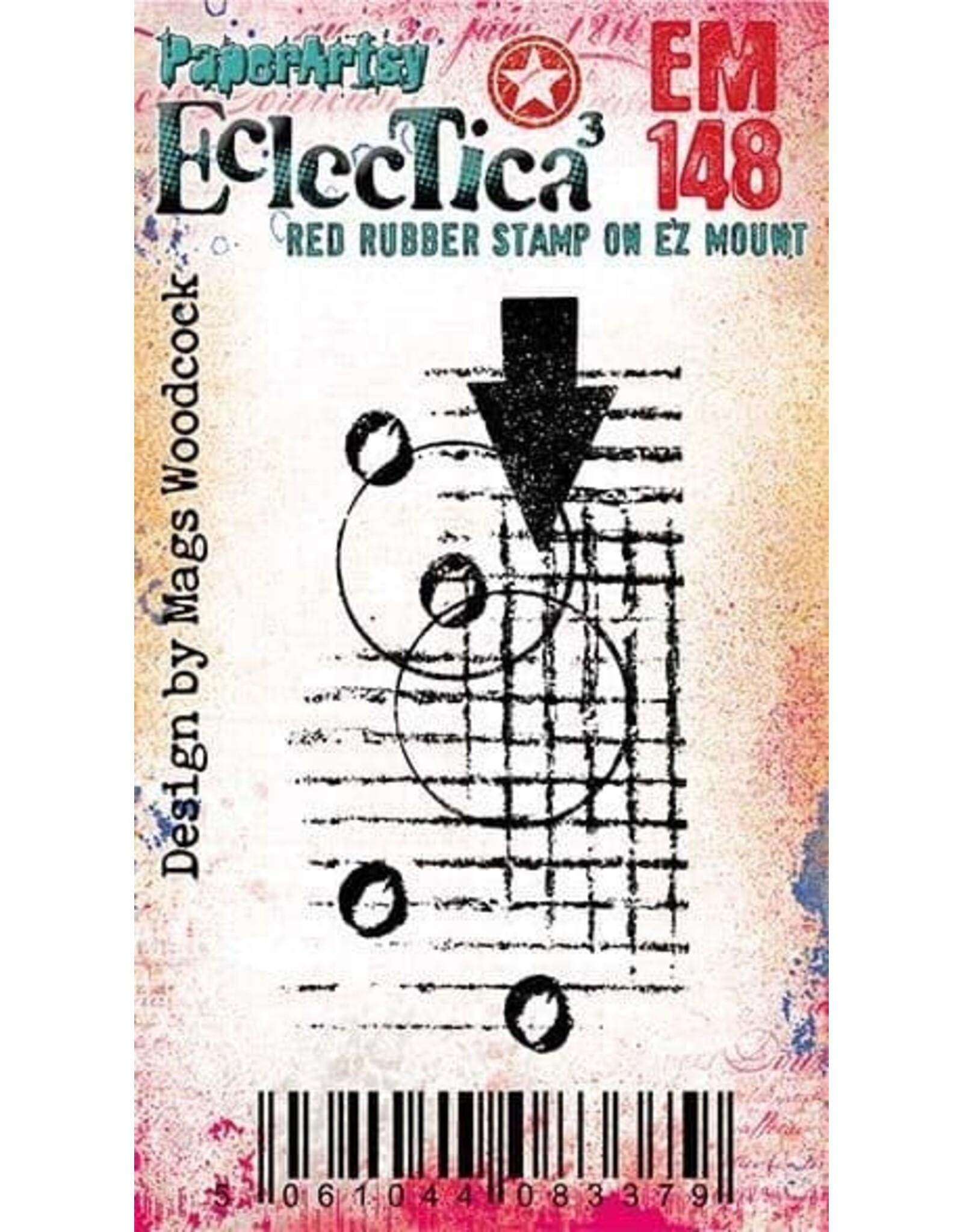 PAPER ARTSY PAPER ARTSY MAGS WOODCOCK ECLECTICA EM148 MINI CLING STAMP