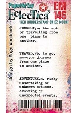 PAPER ARTSY PAPER ARTSY MAGS WOODCOCK ECLECTICA EM146 MINI CLING STAMP