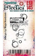PAPER ARTSY PAPER ARTSY MAGS WOODCOCK ECLECTICA EM145 MINI CLING STAMP