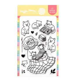 WAFFLE FLOWER WAFFLE FLOWER SIMPLY JOY CLEAR STAMP SET