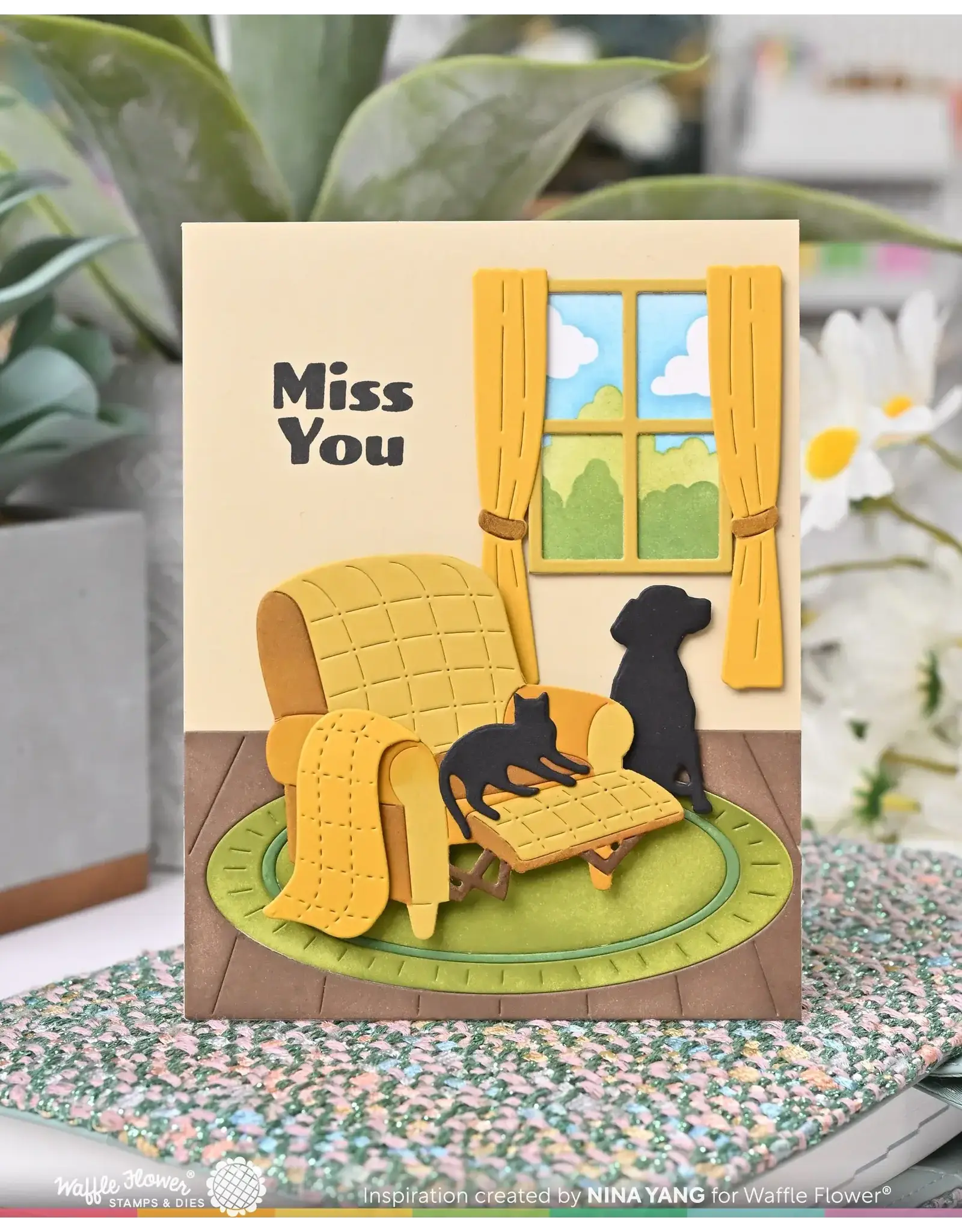 WAFFLE FLOWER WAFFLE FLOWER COZY SPOT DIE SET