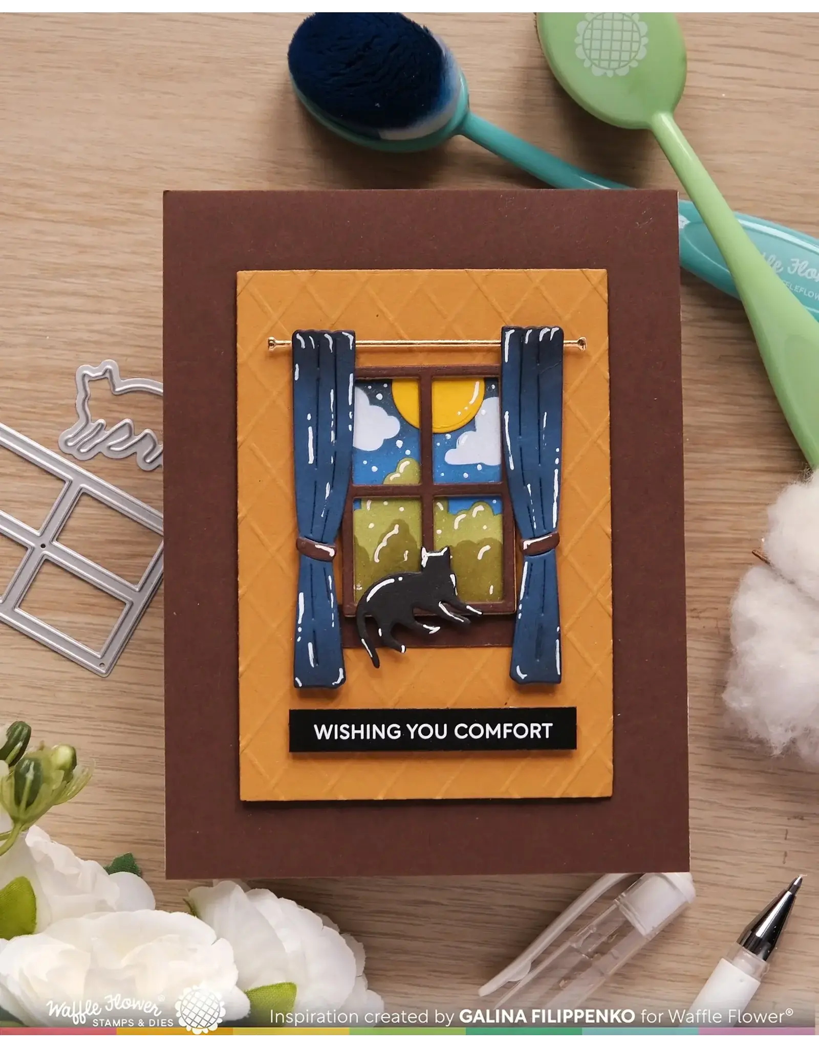 WAFFLE FLOWER WAFFLE FLOWER COZY SPOT COLORING STENCIL SET