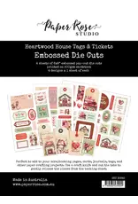 PAPER ROSE PAPER ROSE HEARTWOOD HOUSE TAGS & TICKETS EMBOSSED DIE CUTS