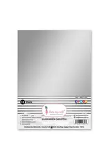DRESS MY CRAFT DRESS MY CRAFT SILVER MIRROR CARDSTOCK A4 10/PK
