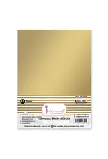 DRESS MY CRAFT DRESS MY CRAFT COPPER GOLD MIRROR CARDSTOCK A4 10/PK