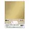 DRESS MY CRAFT DRESS MY CRAFT COPPER GOLD MIRROR CARDSTOCK A4 10/PK