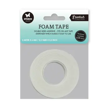 STUDIOLIGHT STUDIOLIGHT ESSENTIALS COLLECTION DOUBLESIDED FOAM TAPE 1.5mm