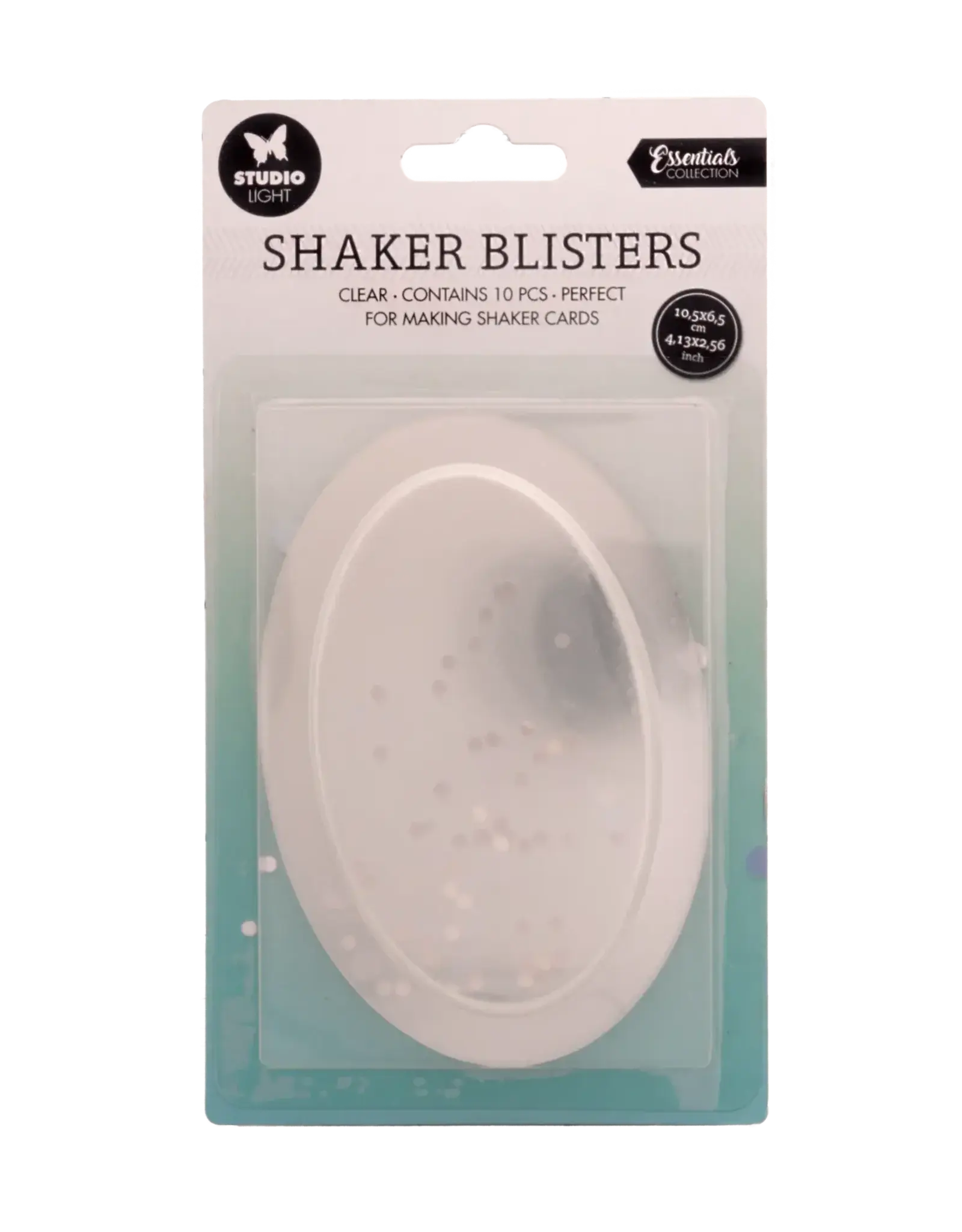 STUDIOLIGHT STUDIOLIGHT ESSENTIALS COLLECTION OVAL SHAKER BLISTERS