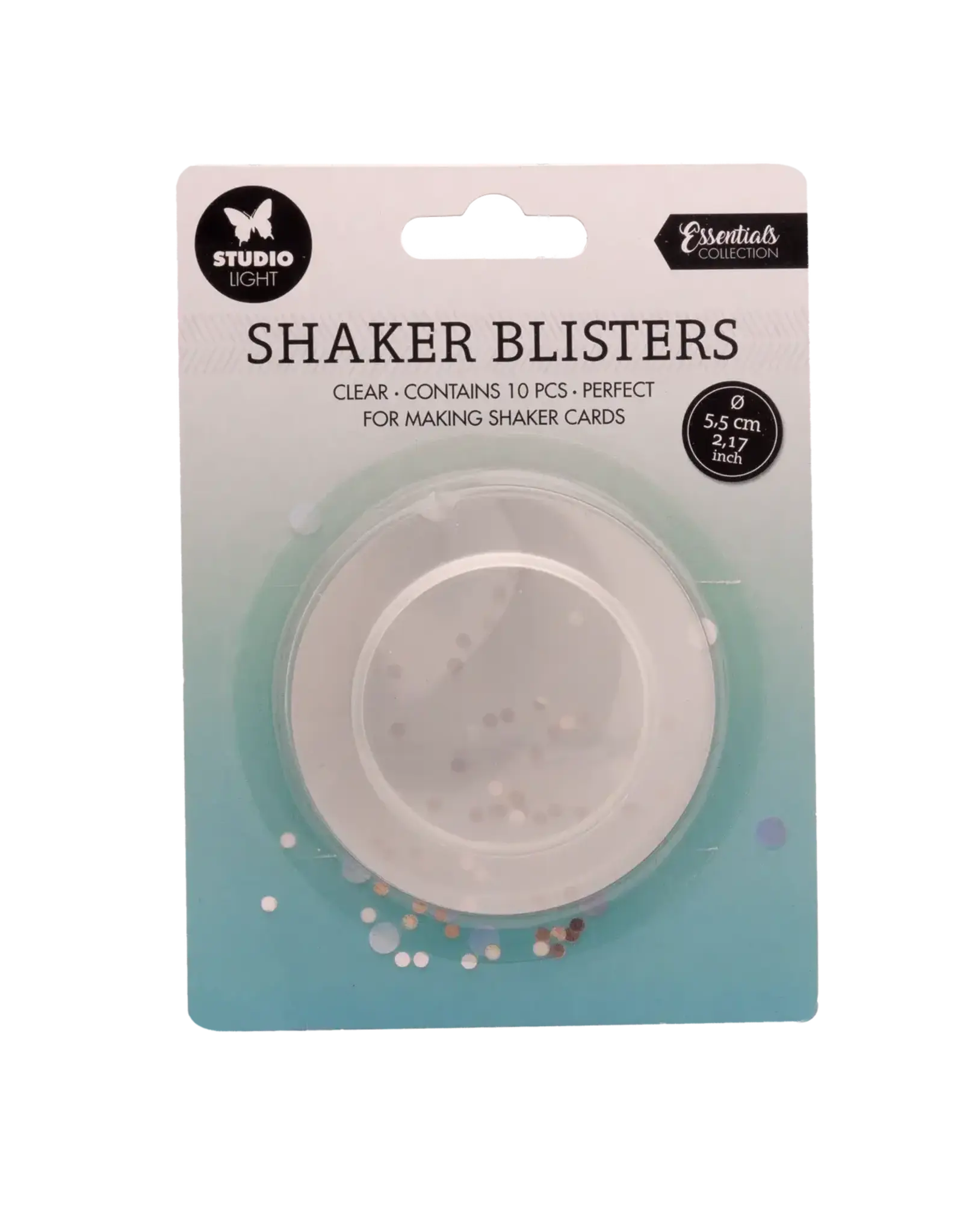 STUDIOLIGHT STUDIOLIGHT ESSENTIALS COLLECTION ROUND SHAKER BLISTERS