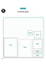 STUDIOLIGHT STUDIOLIGHT CREATIVE CRAFTLAB ESSENTIALS A6 SCALLOPED SQUARE DIE SET