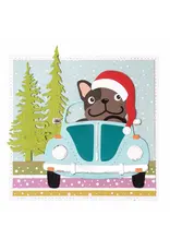 STUDIOLIGHT STUDIOLIGHT CREATIVE CRAFTLAB ESSENTIALS A6 SCALLOPED SQUARE DIE SET