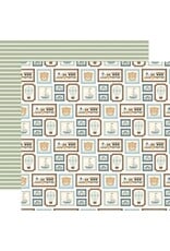 CARTA BELLA CARTA BELLA LITTLE LULLABIES BABY BOY BOY NURSERY WALL ART 12x12 CARDSTOCK