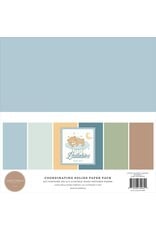 CARTA BELLA CARTA BELLA LITTLE LULLABIES BABY BOY 12x12 SOLIDS COLLECTION KIT