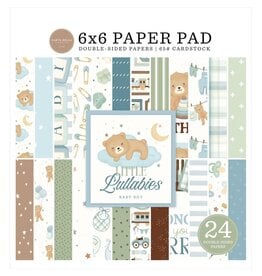 CARTA BELLA CARTA BELLA LITTLE LULLABIES BABY BOY 6x6 PAPER PAD
