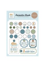 CARTA BELLA CARTA BELLA LITTLE LULLABIES BABY BOY DECORATIVE BRADS