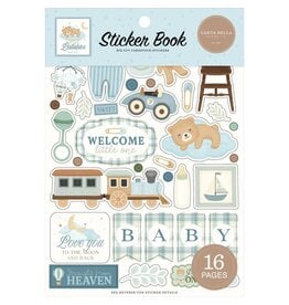 CARTA BELLA CARTA BELLA LITTLE LULLABIES BABY BOY STICKER BOOK