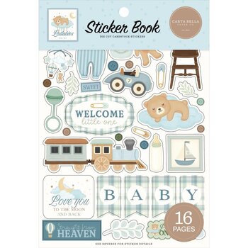 CARTA BELLA CARTA BELLA LITTLE LULLABIES BABY BOY STICKER BOOK