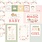 CARTA BELLA CARTA BELLA LITTLE LULLABIES BABY GIRL MULTI JOURNALING CARDS 12x12 CARDSTOCK