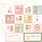 CARTA BELLA CARTA BELLA LITTLE LULLABIES BABY GIRL MONTHS JOURNALING CARDS 12x12 CARDSTOCK