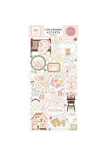 CARTA BELLA CARTA BELLA LITTLE LULLABIES BABY GIRL 6x13 CHIPBOARD ACCENTS
