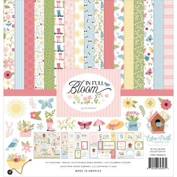 ECHO PARK PAPER ECHO PARK IN FULL BLOOM 12x12 COLLECTION KIT