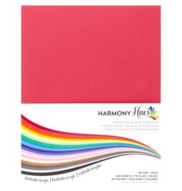HARMONY PAPER HARMONY HUES KALEIDOSCOPE 8.5x11 CARDSTOCK PACK 200 SHEETS