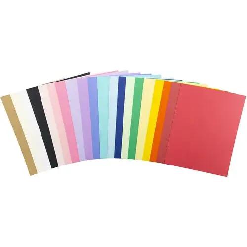 HARMONY HUES KALEIDOSCOPE 8.5x11 CARDSTOCK PACK 200 SHEETS