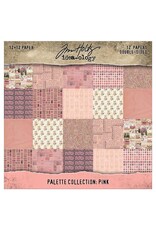 ADVANTUS TIM HOLTZ IDEA-OLOGY PALETTE COLLECTION PINK 12x12 DOUBLE SIDED CARDSTOCK