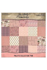ADVANTUS TIM HOLTZ IDEA-OLOGY PALETTE COLLECTION PINK 8x8 DOUBLE SIDED CARDSTOCK