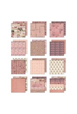 ADVANTUS TIM HOLTZ IDEA-OLOGY PALETTE COLLECTION PINK 8x8 DOUBLE SIDED CARDSTOCK