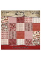 ADVANTUS TIM HOLTZ IDEA-OLOGY PALETTE COLLECTION RED 12x12 DOUBLE SIDED CARDSTOCK