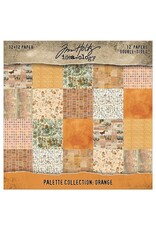 ADVANTUS TIM HOLTZ IDEA-OLOGY PALETTE COLLECTION ORANGE 12x12 DOUBLE SIDED CARDSTOCK