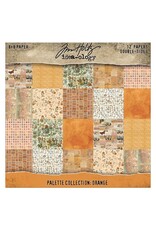 ADVANTUS TIM HOLTZ IDEA-OLOGY PALETTE COLLECTION ORANGE 8x8 DOUBLE SIDED CARDSTOCK